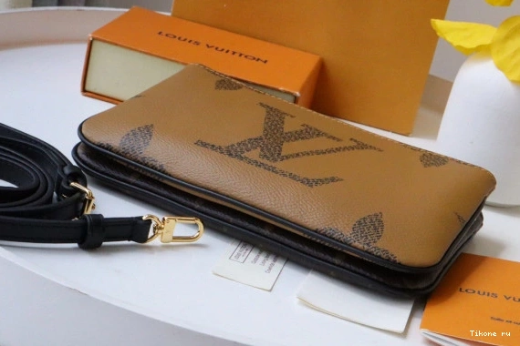 Cheap LOUIS POCHETTE VUITTON DOUBLE ZIP 0709
